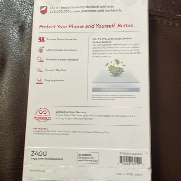 Invisible Shield glass elite+. For new IPhone 6.1. 2020 5G compatible. NIB - Picture 2 of 6